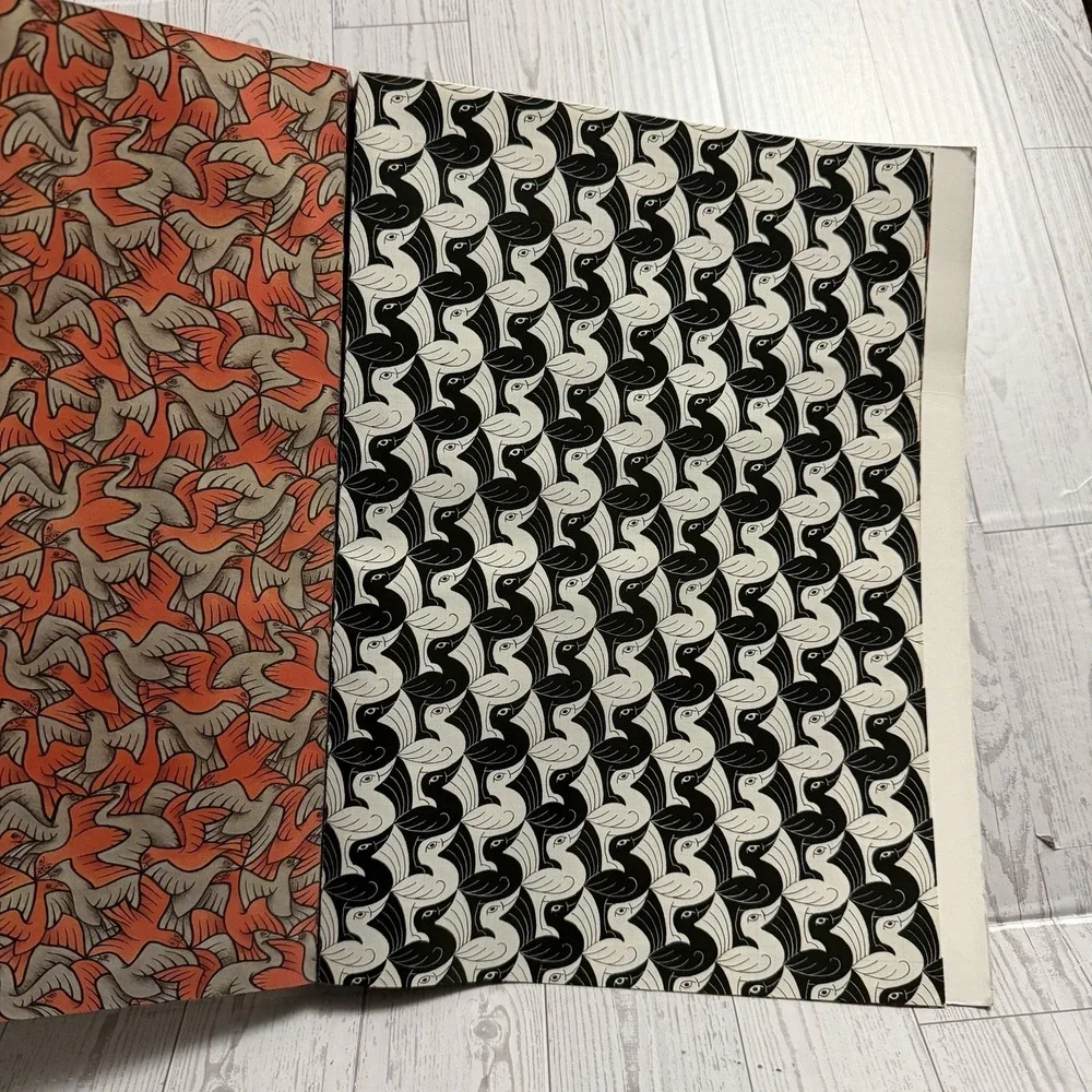 Giftwraps By Artists: M.C. Escher By Joost Elffers 1987 - Christmas Wrap